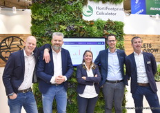 The MPS | Let's Grow booth was manned by from left to right Arthij van der Veer, Edmund Timm, Winny van Heijningen, Peter Hendriks and Raymond Scheepens. Everyone who wanted to know more about the Hortifootprint Calculator, offered jointly by MPS and Let's Grow, were more than welcome at the booth.